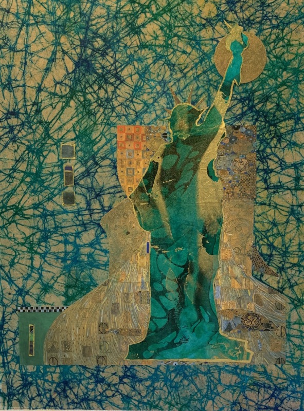 Liberty a la Klimt